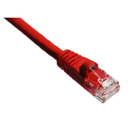Axiom Axiom 50Ft Cat5E 350Mhz Patch Cable Molded Boot (Red) C5EMB-R50-AX
